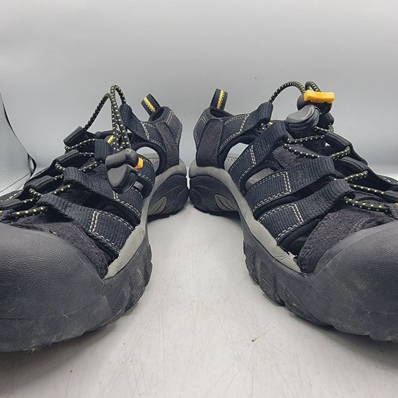 KEEN Newport H2 Mens 11 Black Sandals Closed Toe Summer Waterproof Sport 1001907 - Picture 3 of 12